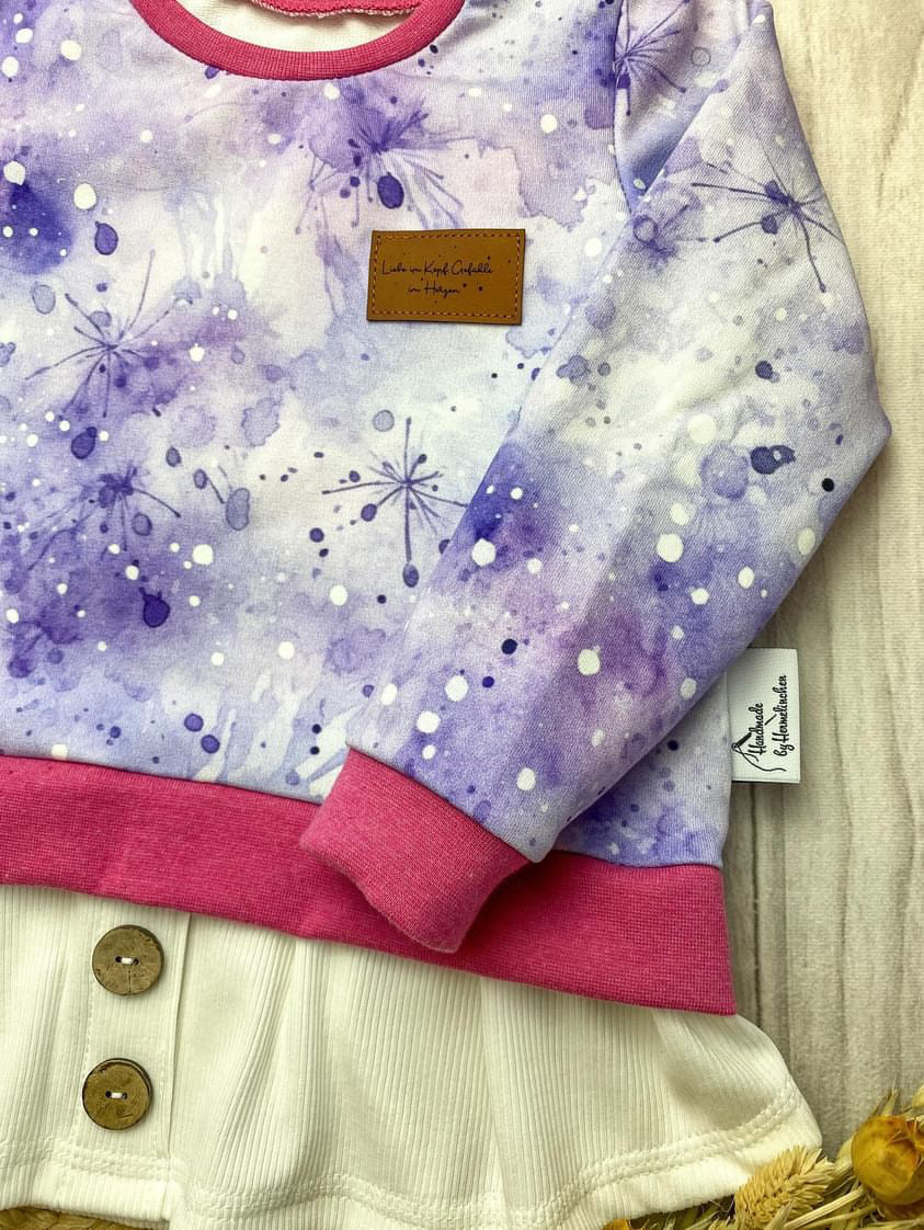 Flecken Lila Wintervorbestellung